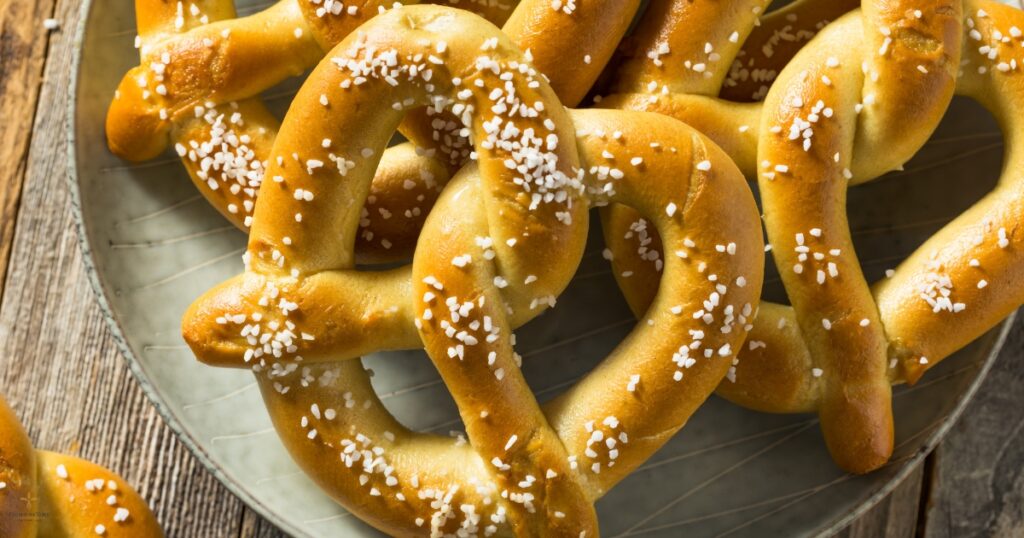 sourdough pretzels