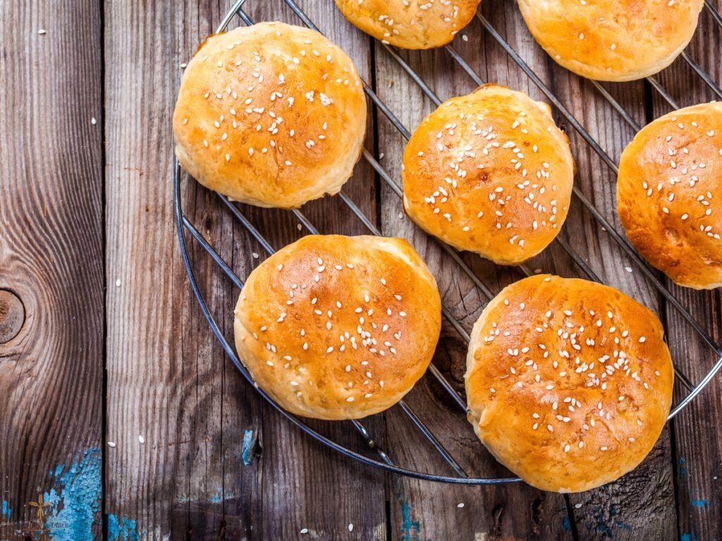 sourdough hamburger buns