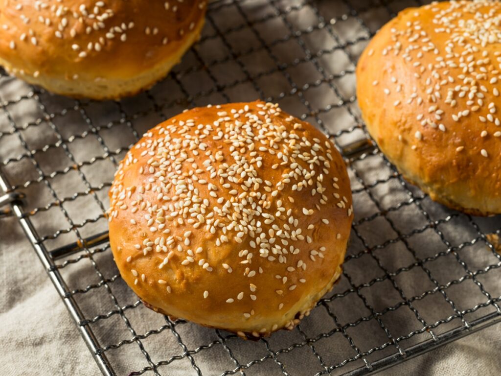 sourdough hamburger buns