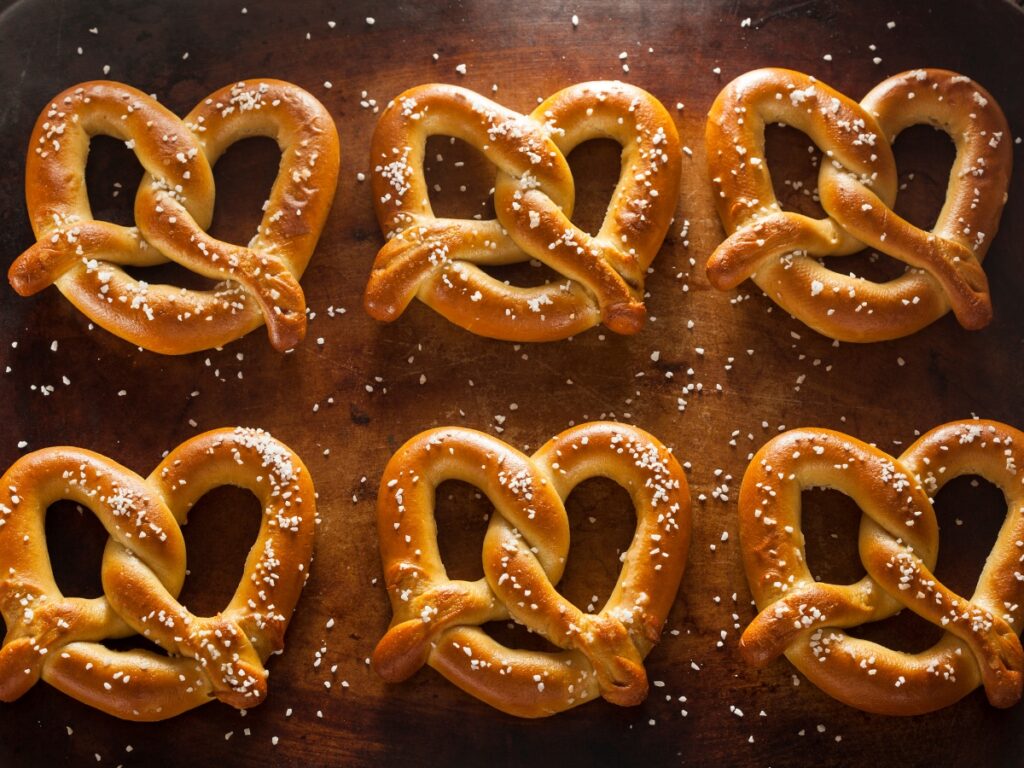 sourdough pretzels