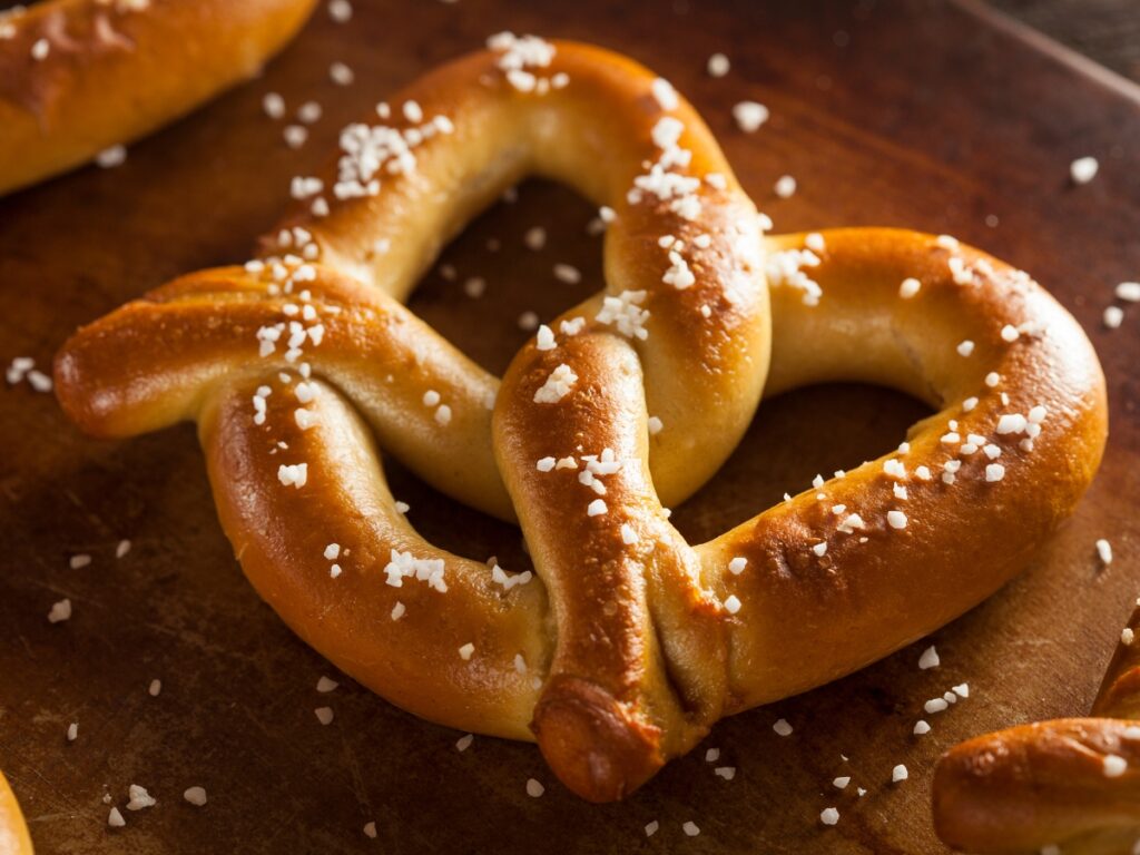 sourdough pretzels