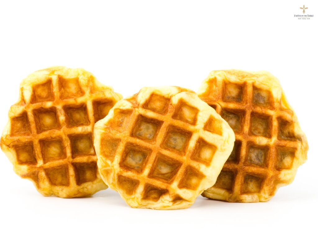 sourdough discard waffles