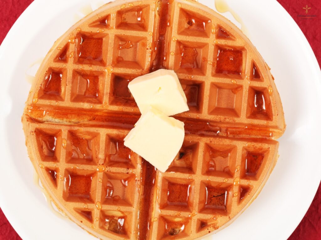 sourdough discard waffles