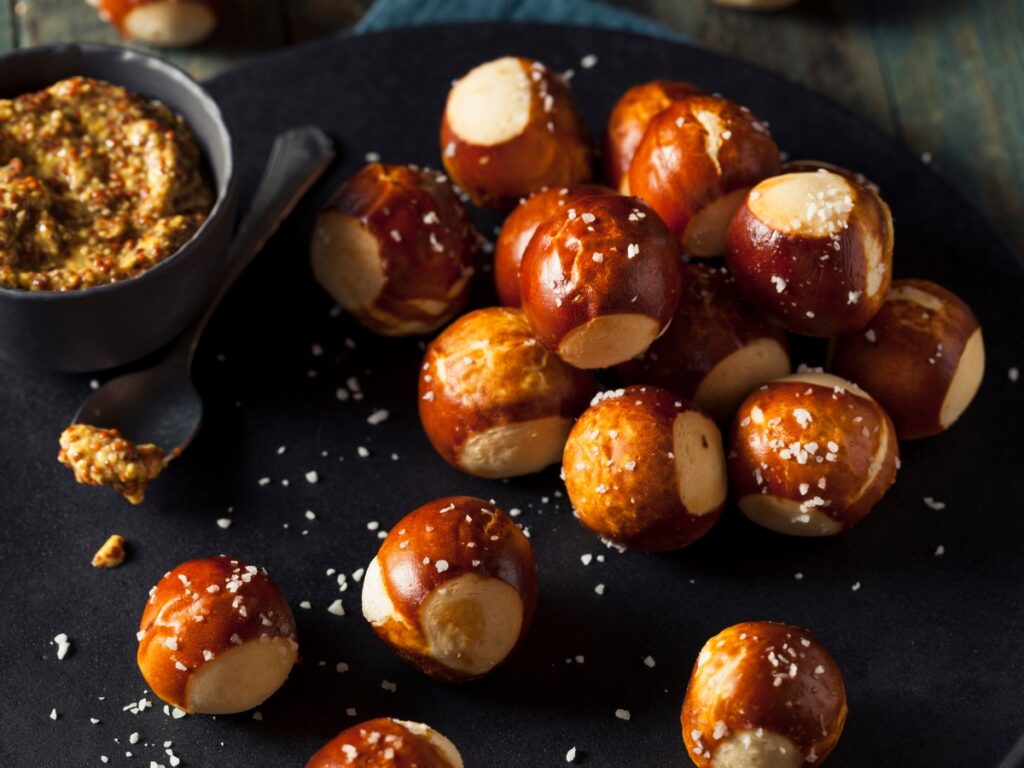 pretzel bites