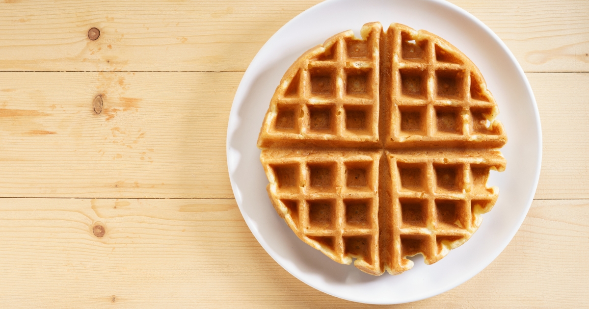 sourdough discard waffles