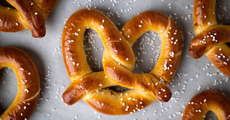 sourdough pretzels