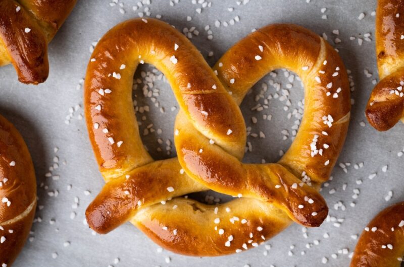 The Best Sourdough Pretzels