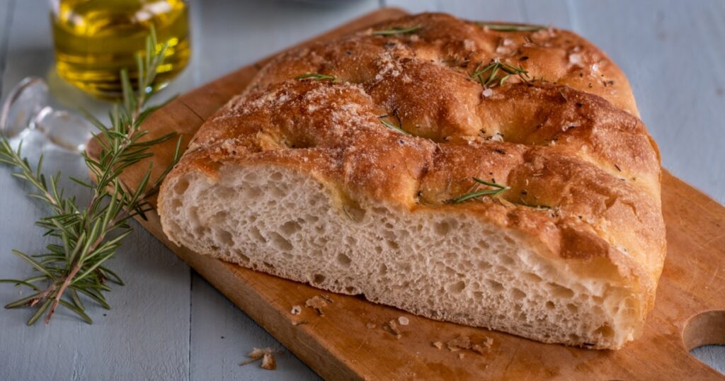No-Knead Rosemary Parmesan Bread